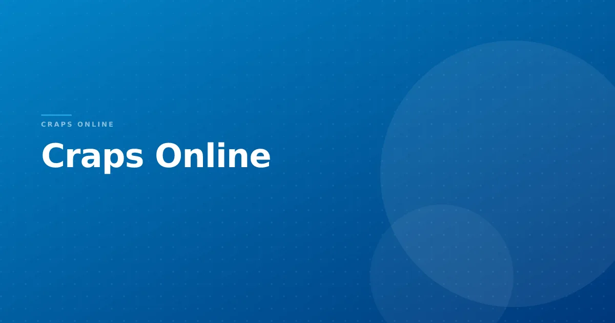 Craps Online